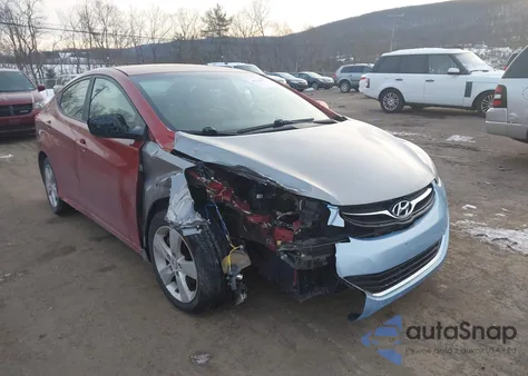 2011 Hyundai Elantra Gls (Ulsan Plant) z USA, uszkodzony, nr VIN KMHDH4AE0BU115202
